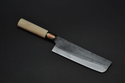 Yoshida Hamono Kurouchi Aogami-2 Nakiri 165mm - Image 3