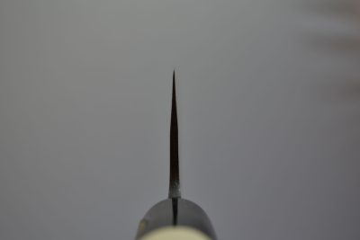 Yoshida Hamono Kurouchi Aogami-2 Nakiri 165mm - Image 4