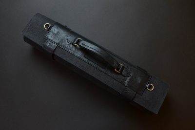 Knife Roll Canvas Grey / Black - Image 3
