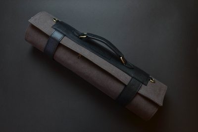 Knife Roll Canvas Brown / Black - Image 6