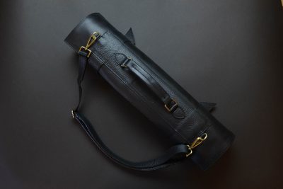 Knife Roll Leather Black - Image 6