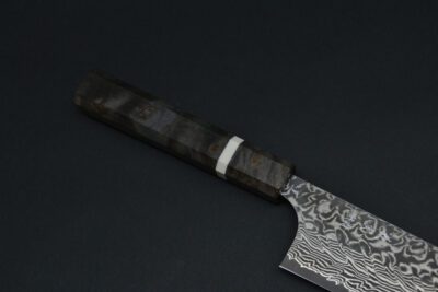 Yoshimi Kato SG2 Damascus Gyuto 210mm - Green wood - Image 2