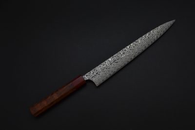 Yoshimi Kato SG2 Damascus Sujihiki 270mm - Image 4