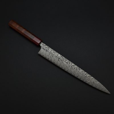 Yoshimi Kato SG2 Damascus Sujihiki 270mm