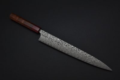 Yoshimi Kato SG2 Damascus Sujihiki 270mm - Image 9