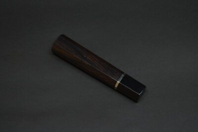 Handle for Gyuto 210 Ebony Black one spacer