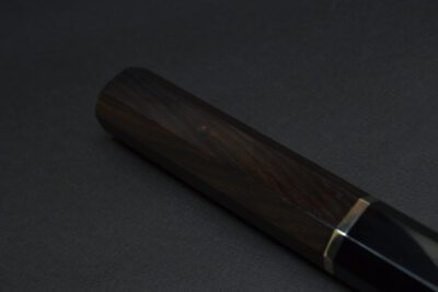 Handle for Gyuto 210 Ebony Black one spacer - Image 4