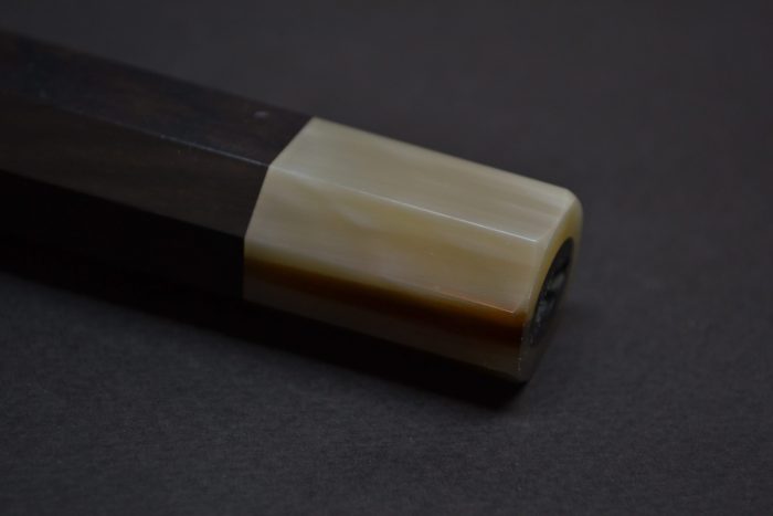 Handle for Gyuto 210 Ebony white - Image 4