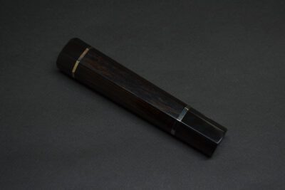 Λαβή για Gyuto 240, μαύρο έβενο, με δύο διαχωριστικά - Image 2