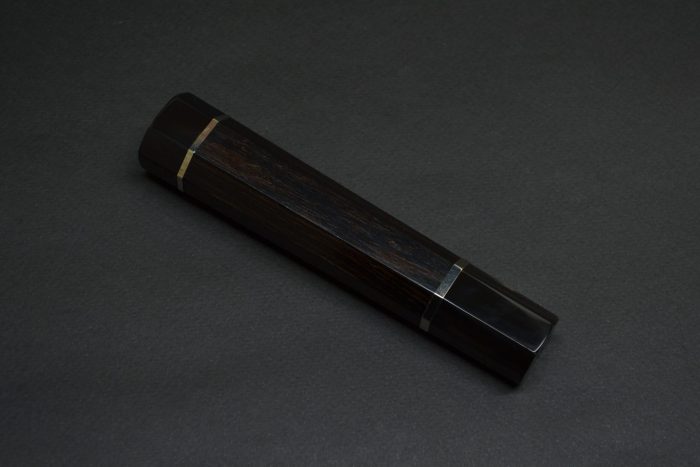 Λαβή για Gyuto 240, μαύρο έβενο, με δύο διαχωριστικά - Image 2