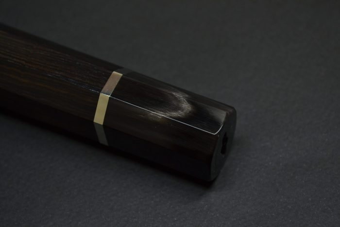 Λαβή για Gyuto 240, μαύρο έβενο, με δύο διαχωριστικά - Image 3