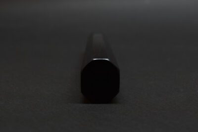 Handle for Gyuto 210 Ebony Black one spacer - Image 5