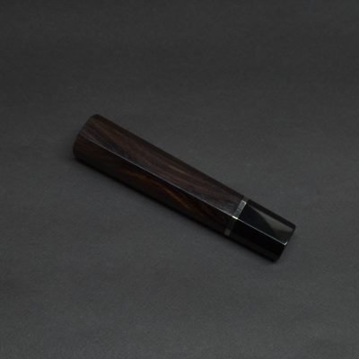 Handle for Gyuto 240 Ebony black one spacer