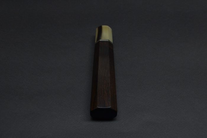 Handle for Gyuto 240 Ebony white one spacer - Image 6