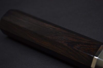 Handle for Gyuto 240 Ebony white one spacer - Image 4