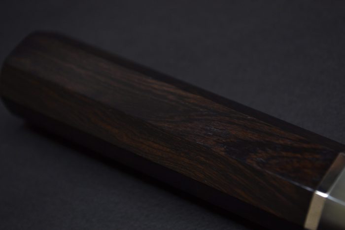 Handle for Gyuto 240 Ebony white one spacer - Image 4
