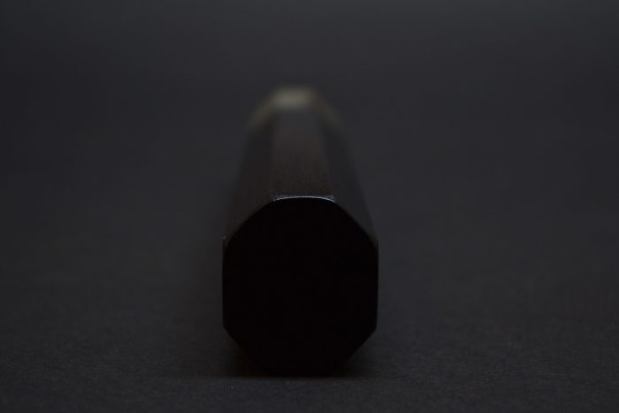 Handle for Gyuto 240 Ebony white one spacer - Image 5