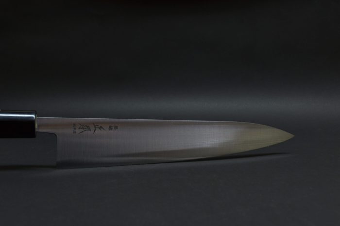 Masamoto KS Gyuto 240mm - Black ferule Shirogami 2 - Image 8