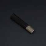 Handle for Gyuto 210 Ebony white buffalo 1 spacer