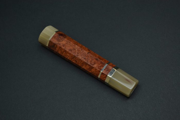 Handle for Gyuto 240 Karin white buffalo 3 spacers - Image 7