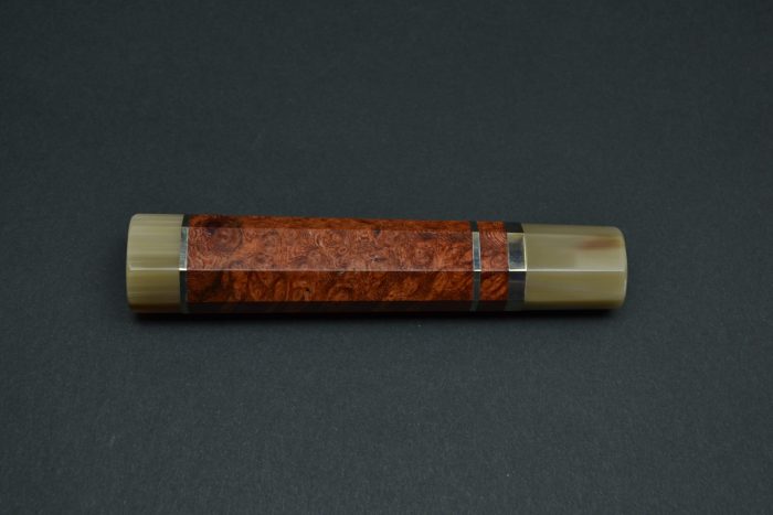 Handle for Gyuto 240 Karin white buffalo 3 spacers - Image 6