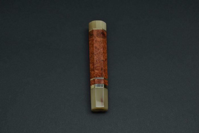 Handle for Gyuto 240 Karin white buffalo 3 spacers - Image 4