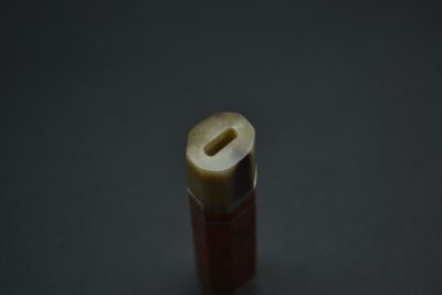 Handle for Gyuto 240 Karin white buffalo 3 spacers - Image 3