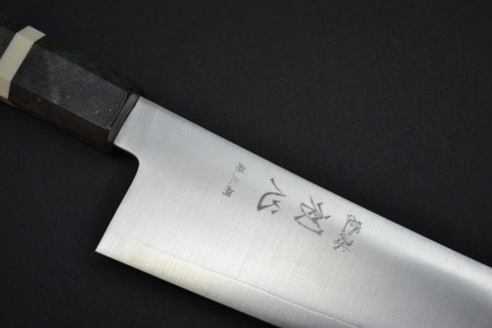 Hatsukokoro Hayabusa Ginsan Kiritsuke 210 mm - Image 6