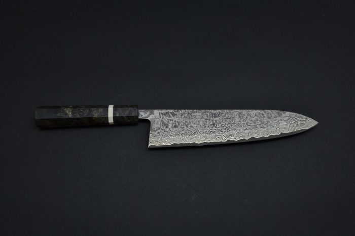 Shiro Kamo Damascus SG2 Gyuto 240mm - Image 3