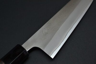 Yoshikane White-2 Nashiji Kiritsuke 210mm - Image 8