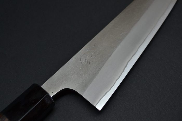 Yoshikane White-2 Nashiji Kiritsuke 210mm - Image 8