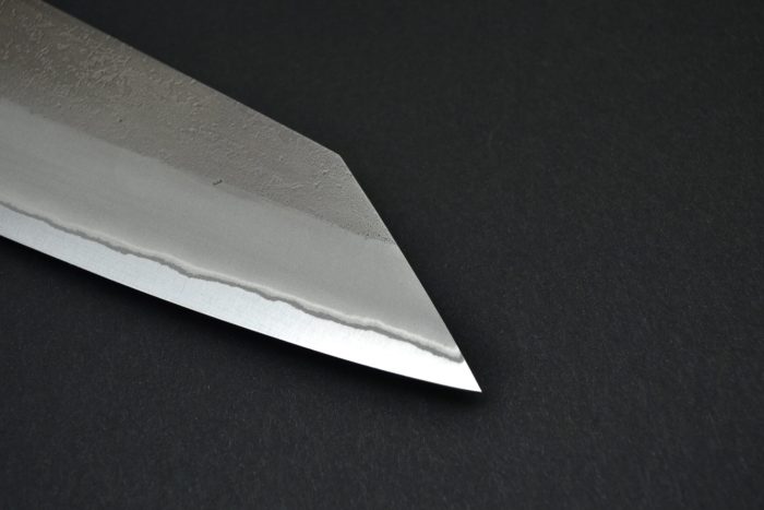 Yoshikane White-2 Nashiji Kiritsuke 210mm - Image 7