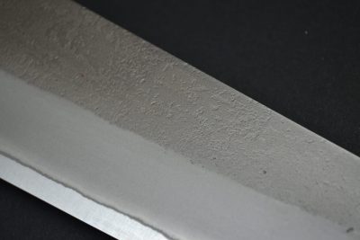Yoshikane White-2 Nashiji Kiritsuke 210mm - Image 6