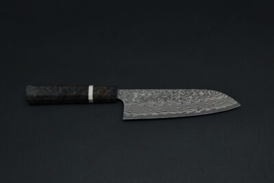 Yoshimi Kato SG2 Σαντόκου από ατσάλι Δαμασκού 165 mm - Image 3