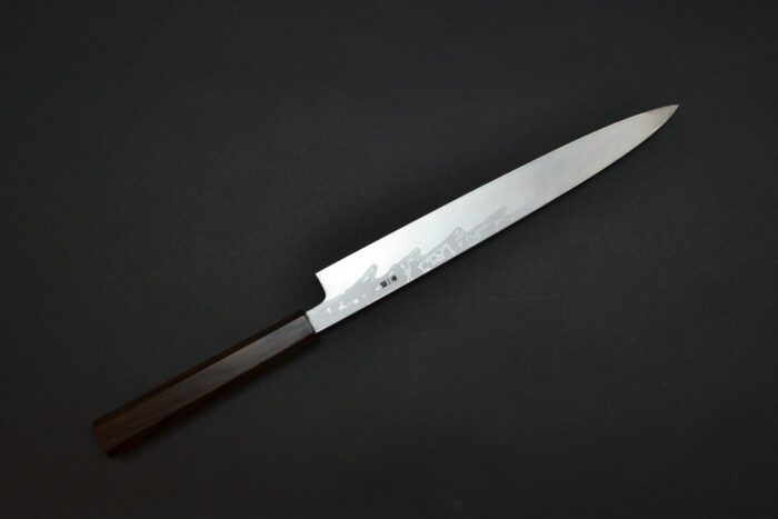 Hatsukokoro / Nakagawa Damascus Yanagiba 270mm - Image 5