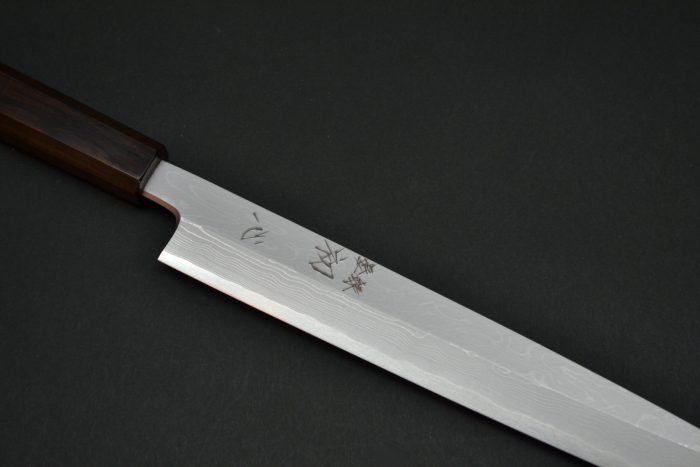 Hatsukokoro / Nakagawa Damascus Yanagiba 270mm - Image 4