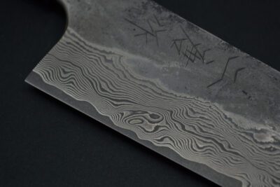 Nigara Hamono Sliver-3 Gyuto από ατσάλι Δαμασκού 210 mm - Image 10