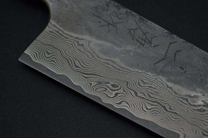 Nigara Hamono Sliver-3 Gyuto από ατσάλι Δαμασκού 210 mm - Image 10