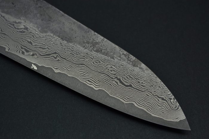 Nigara Hamono Sliver-3 Gyuto από ατσάλι Δαμασκού 210 mm - Image 3