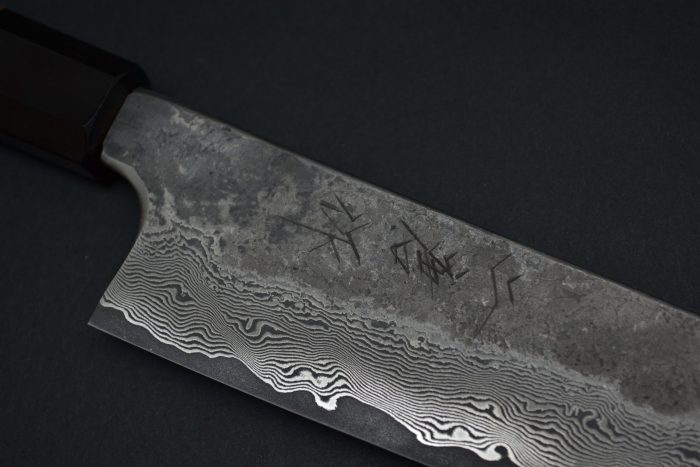 Nigara Hamono Silver-3 Gyuto από ατσάλι Δαμασκού 240 mm - Image 9