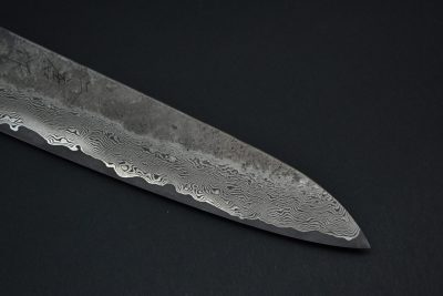 Nigara Hamono Silver-3 Gyuto από ατσάλι Δαμασκού 240 mm - Image 8