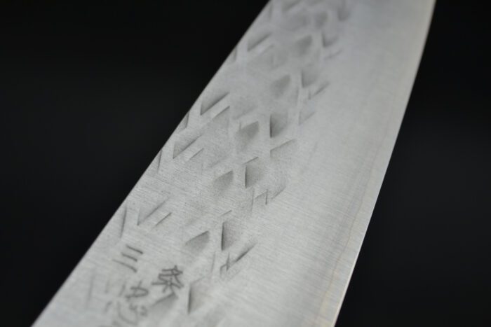 Tadafusa SLD Hammer Tone Gyuto 240mm - Image 8