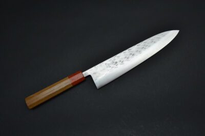 Tadafusa SLD Hammer Tone Gyuto 240mm - Image 6