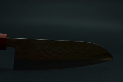 Tadafusa SLD Hammer Tone Santoku 165mm - Image 3