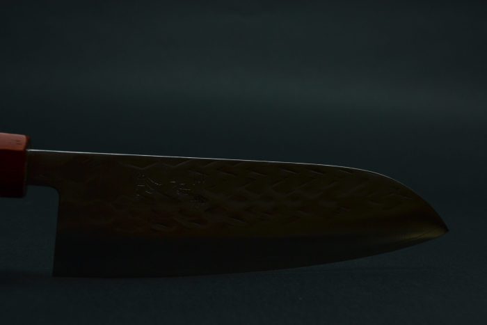 Tadafusa SLD Hammer Tone Santoku 165mm - Image 3