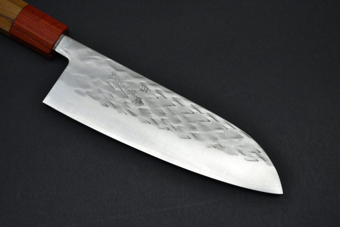 Tadafusa SLD Hammer Tone Santoku 165mm - Image 7