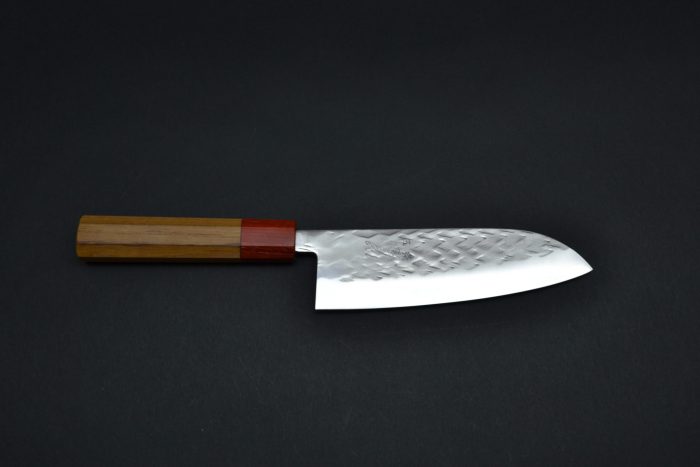 Tadafusa SLD Hammer Tone Santoku 165mm - Image 6