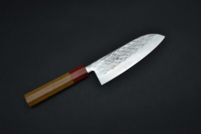 Tadafusa SLD Hammer Tone Santoku 165mm - Image 5