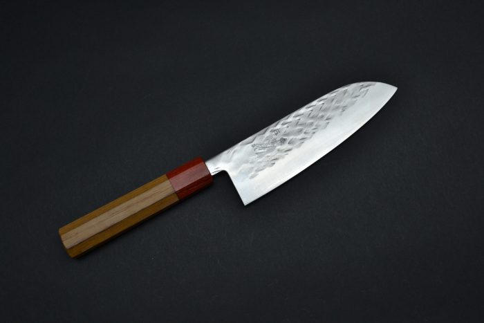Tadafusa SLD Hammer Tone Santoku 165mm - Image 5
