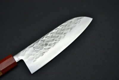 Tadafusa SLD Hammer Tone Santoku 165mm - Image 4